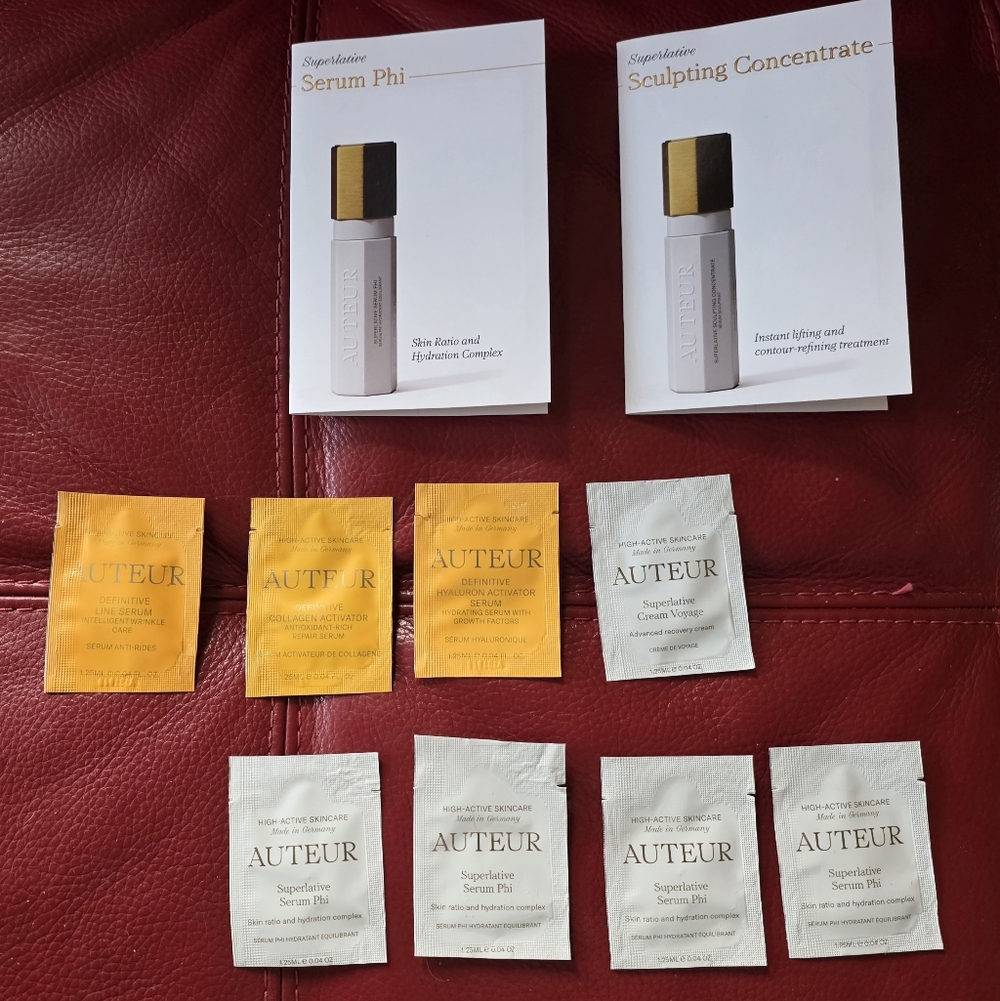 Auteur Product Samples..new..pro